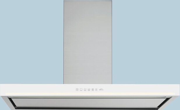 Вытяжки Falmec BLADE 90 IX (800) STEC, Нержавеющая сталь, белое стекло, фото 3