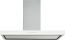 Вытяжки Falmec BLADE ISOLA 90 IX (800) STEC, Нержавеющая сталь, белое стекло, фото 2